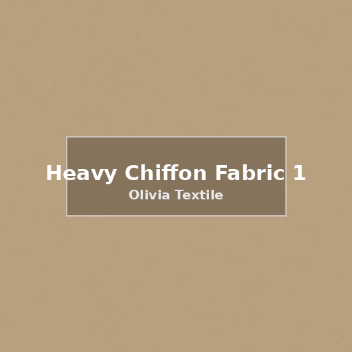 Heavy Chiffon Fabric 1
