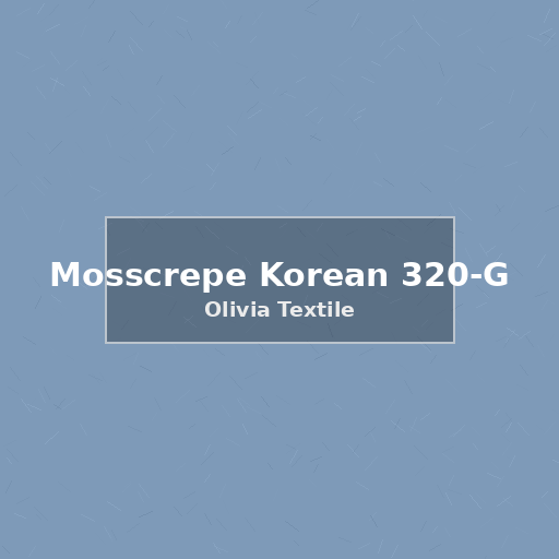 Mosscrepe Korean 320-GSM Fabric 3