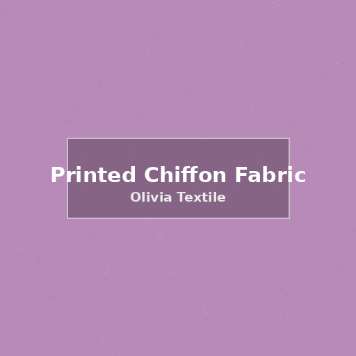 Printed Chiffon Fabric 1