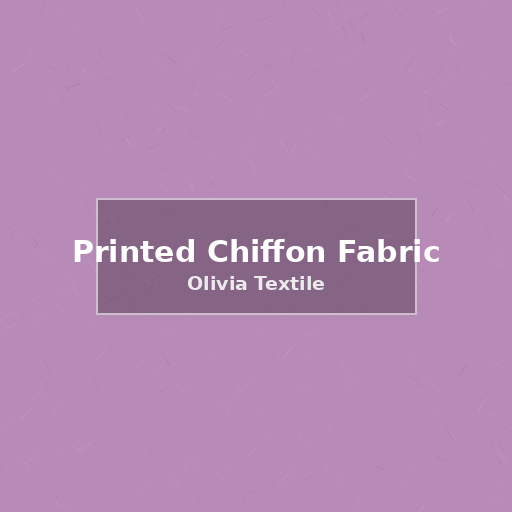 Printed Chiffon Fabric 2