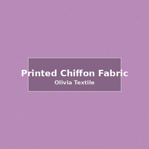 Printed Chiffon Fabric 3