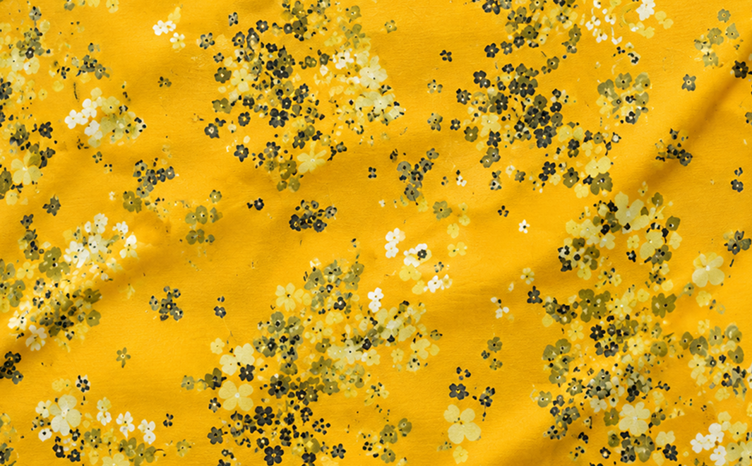 Yellow Printed